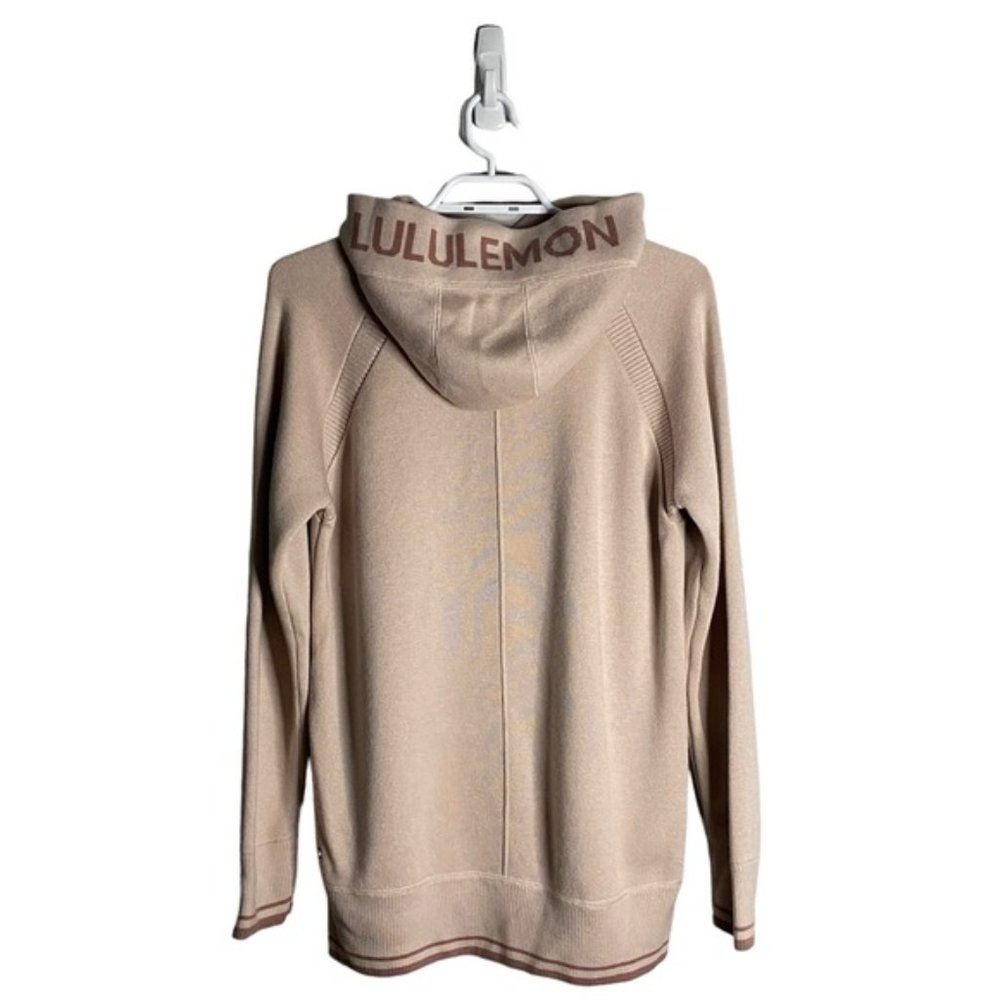 Lululemon Women's Pink Bliss/Copper Coil Soothe Away Hoodie - Picture 6 of 7